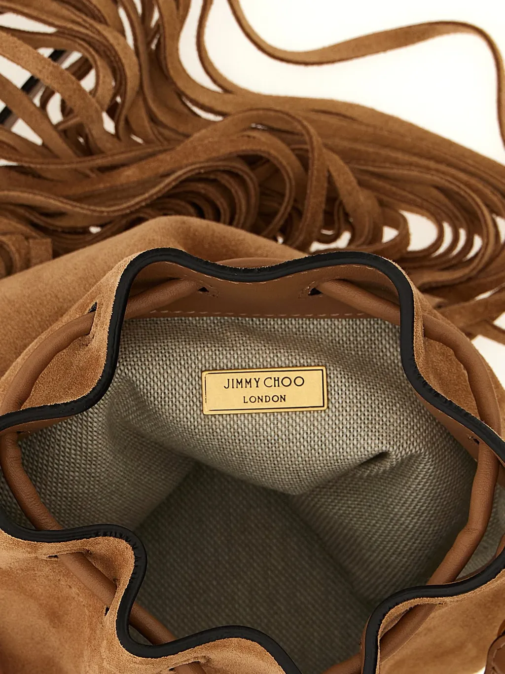 Bucket Bag With Fringes