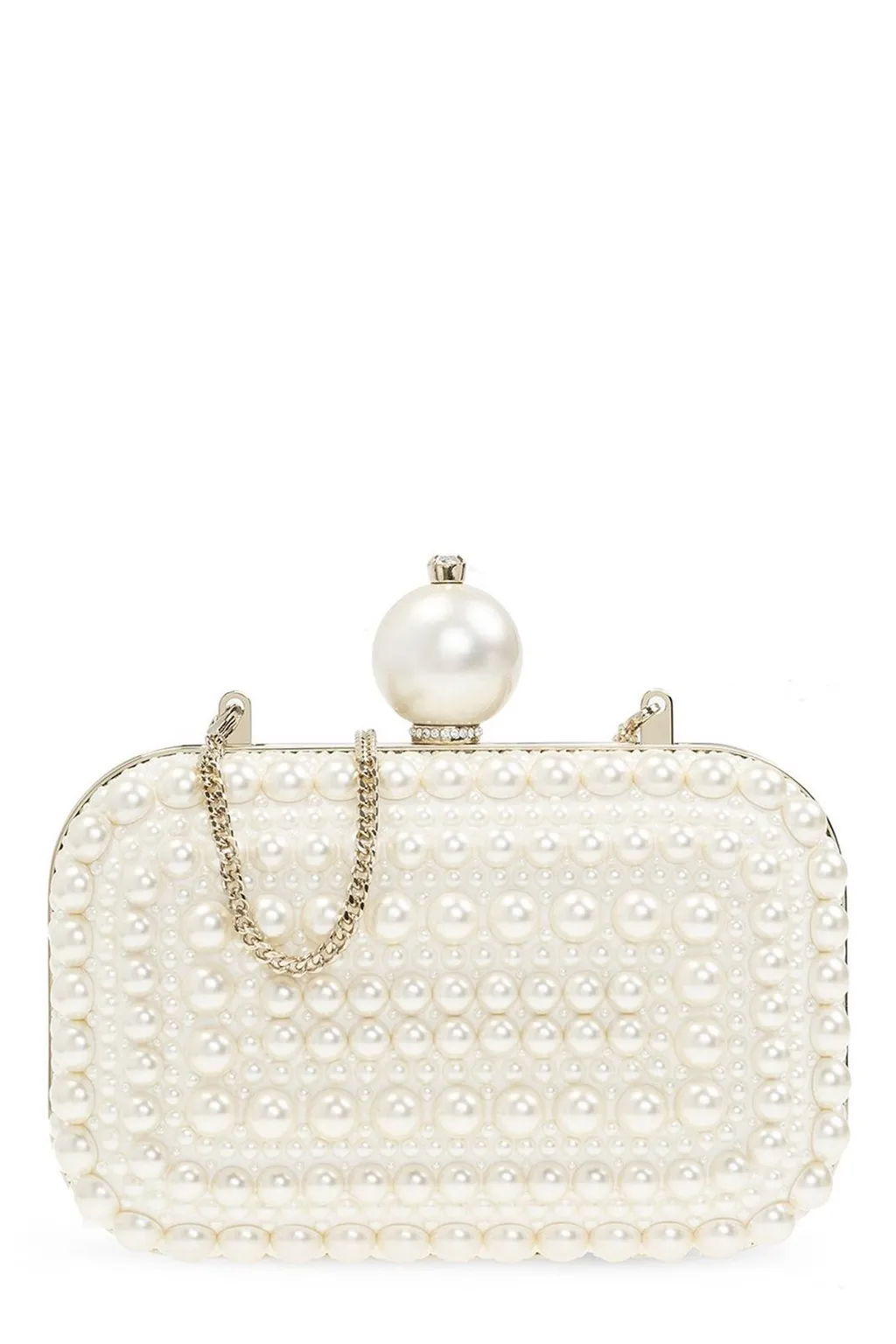 Pearl Embellished Clutch
