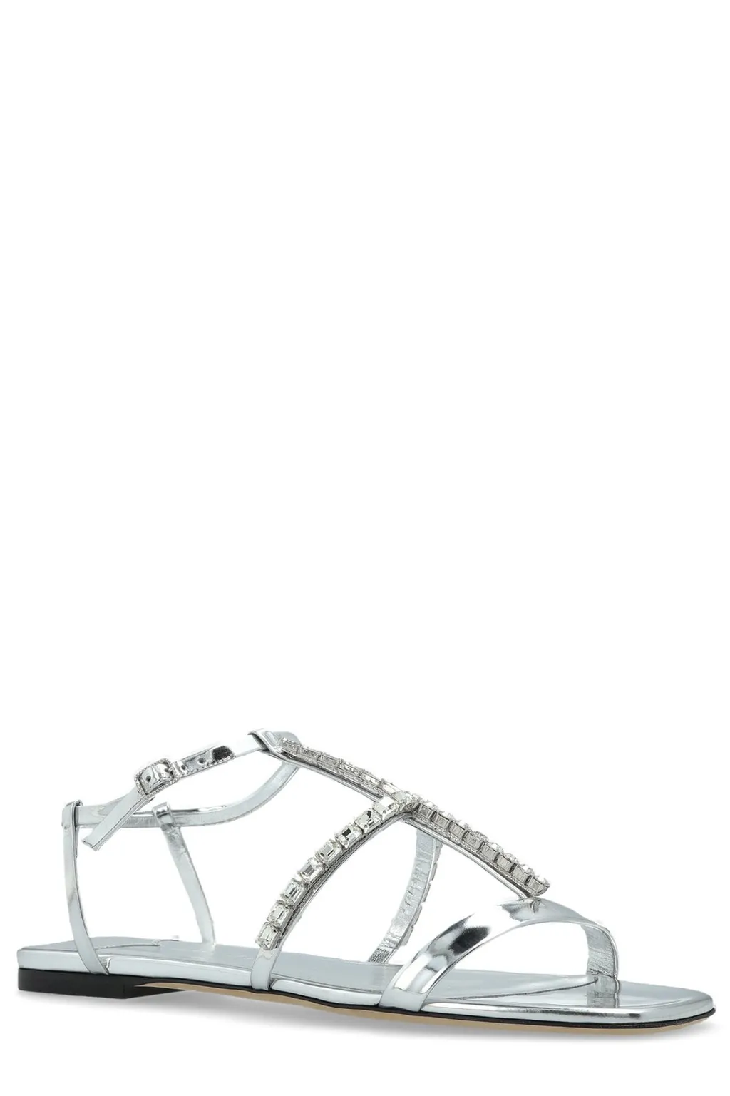 Embellished Flat Sandals