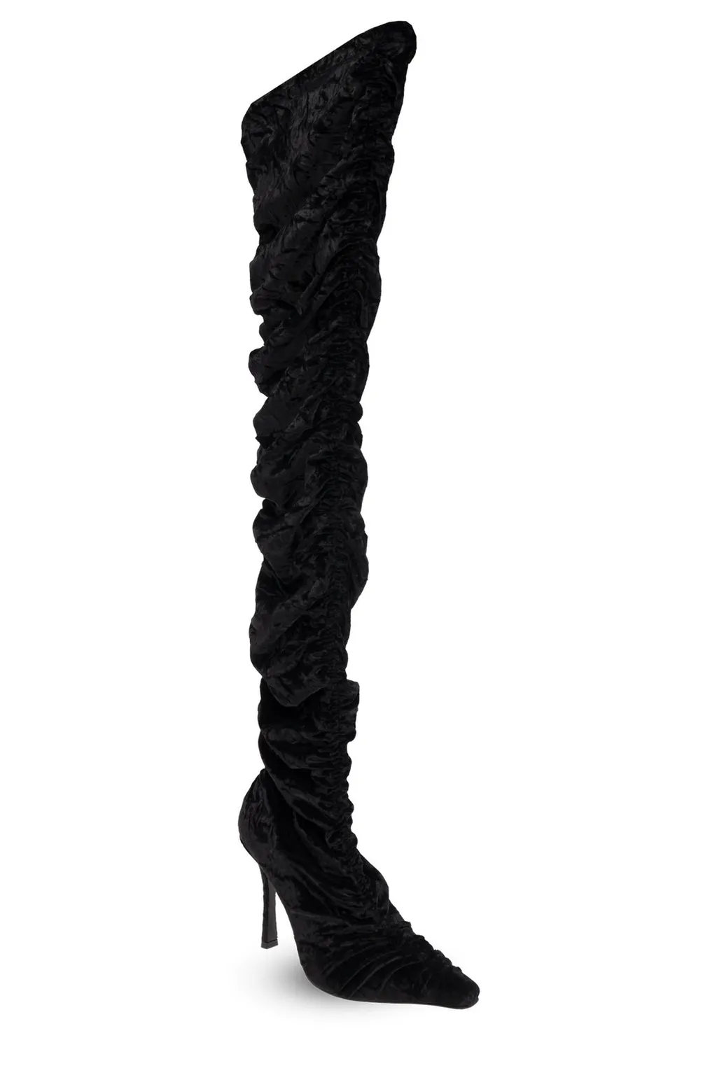Ruched Over-The-Knee Boots