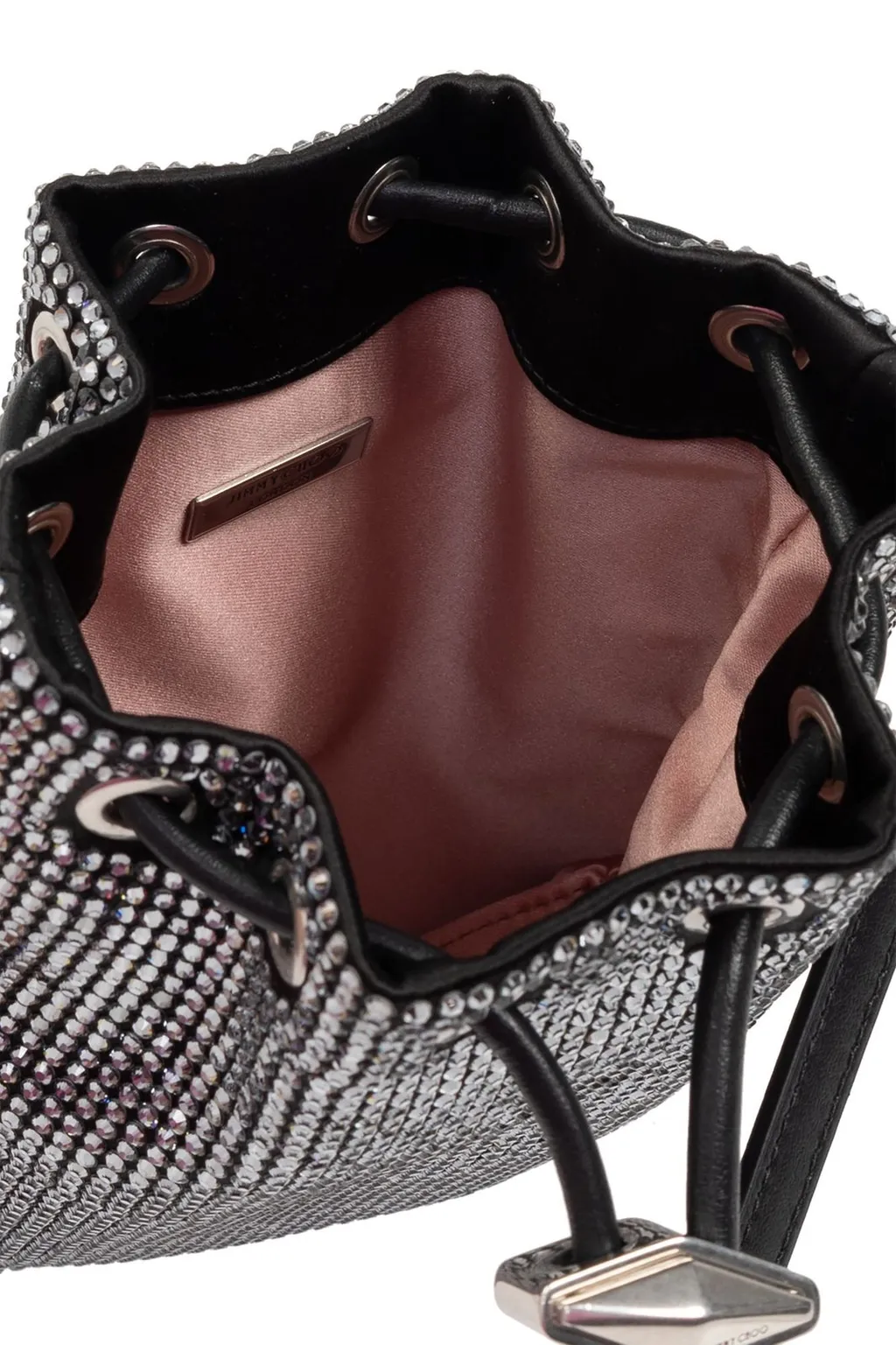 Crystal Bucket Bag