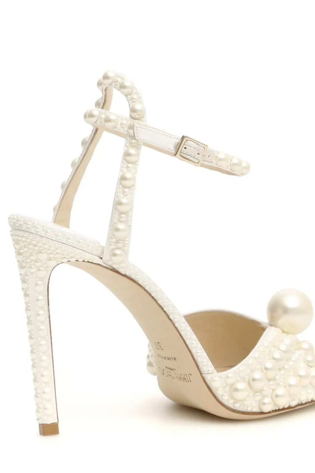 Platform Sandals With Pearls