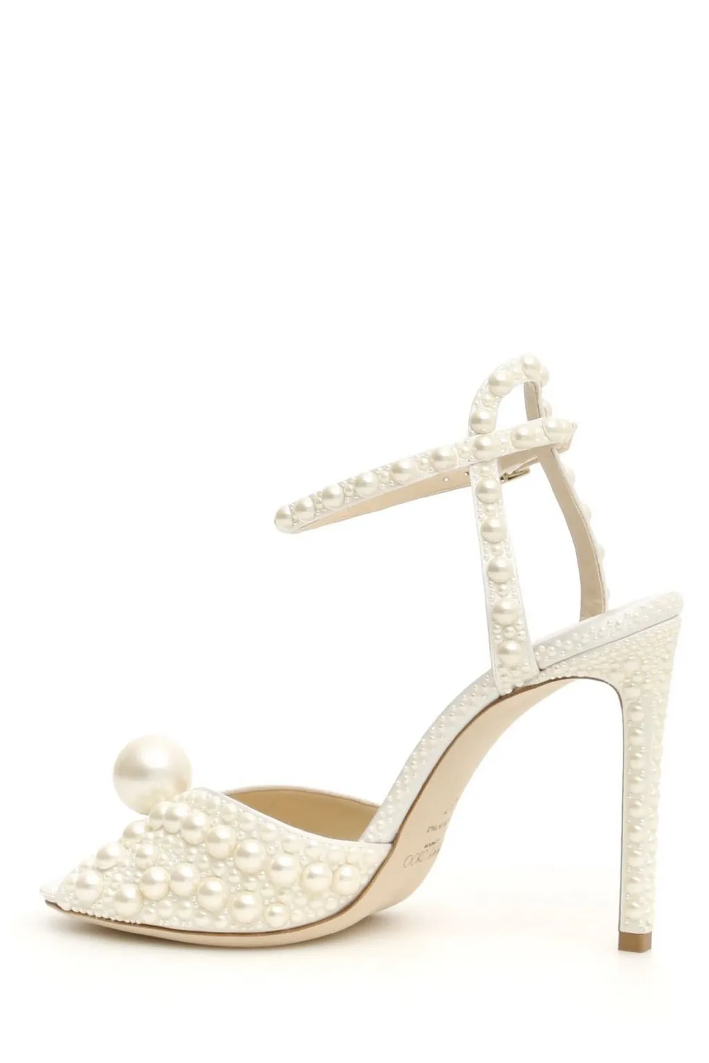 Platform Sandals With Pearls