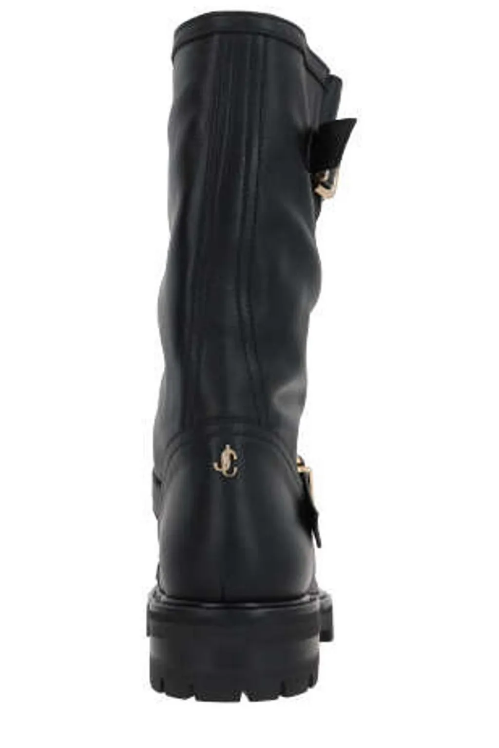 Biker Boots With Metal Toe Cap