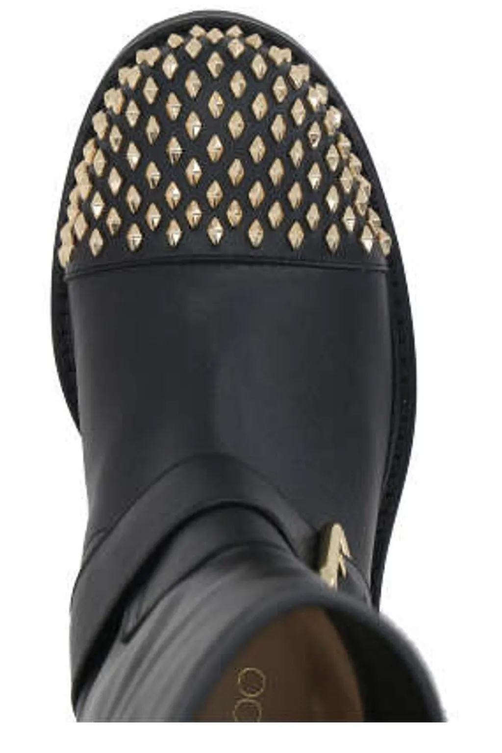 Biker Boots With Metal Toe Cap