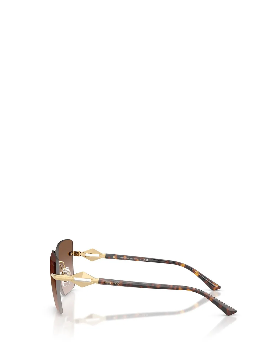 Rimless Square Sunglasses