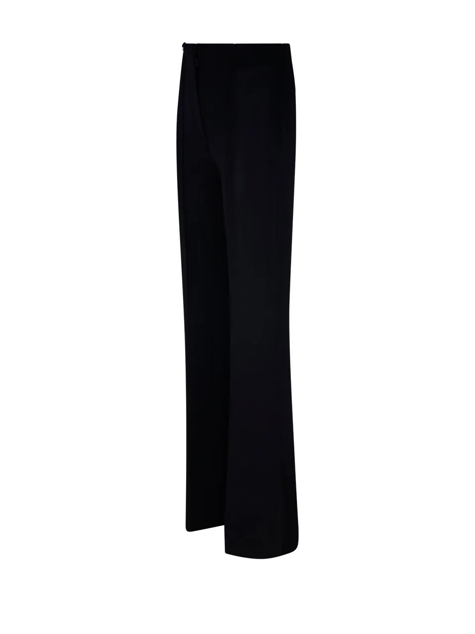 High-Waisted Flared Trousers