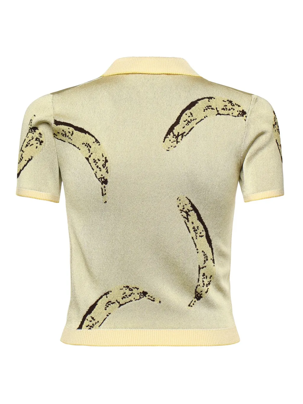 Banana Print Polo Shirt