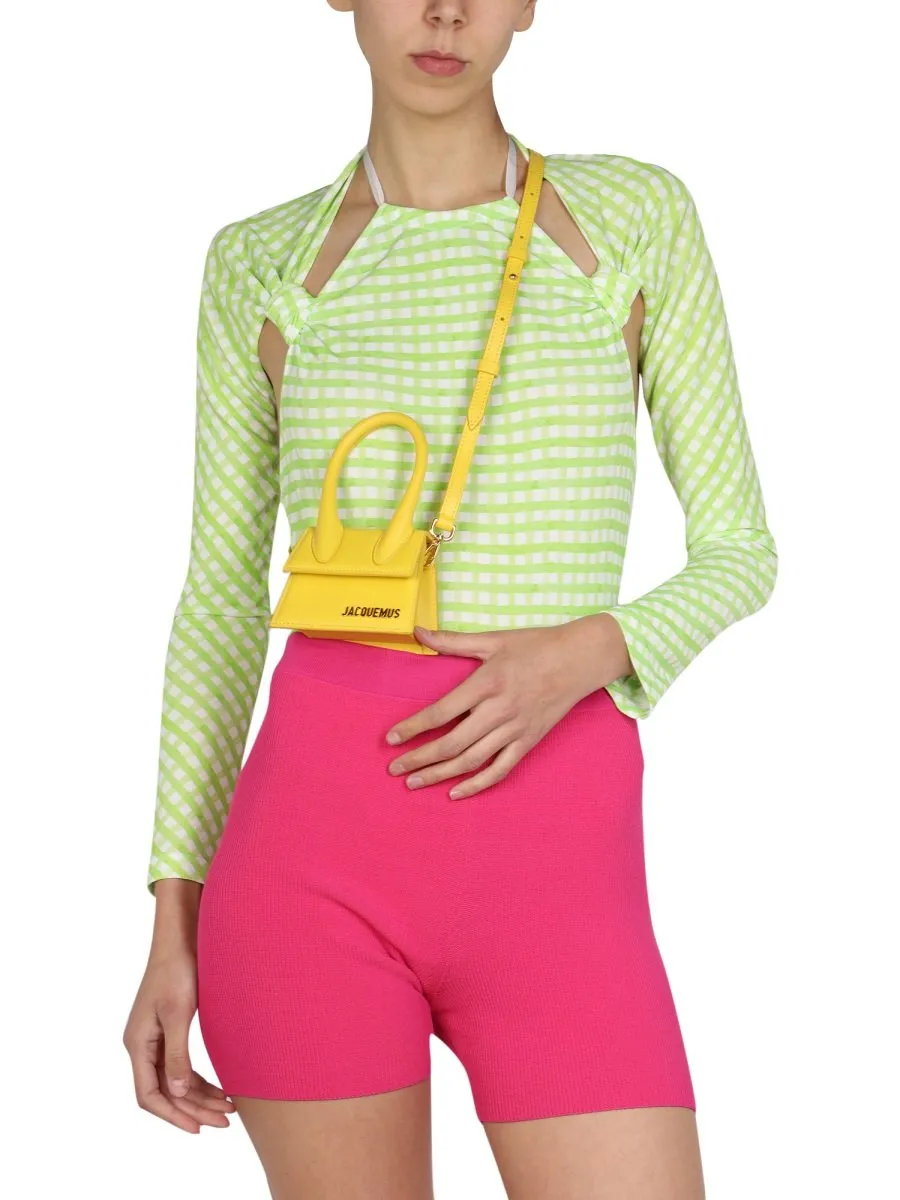 Gingham Long Sleeve Bodysuit