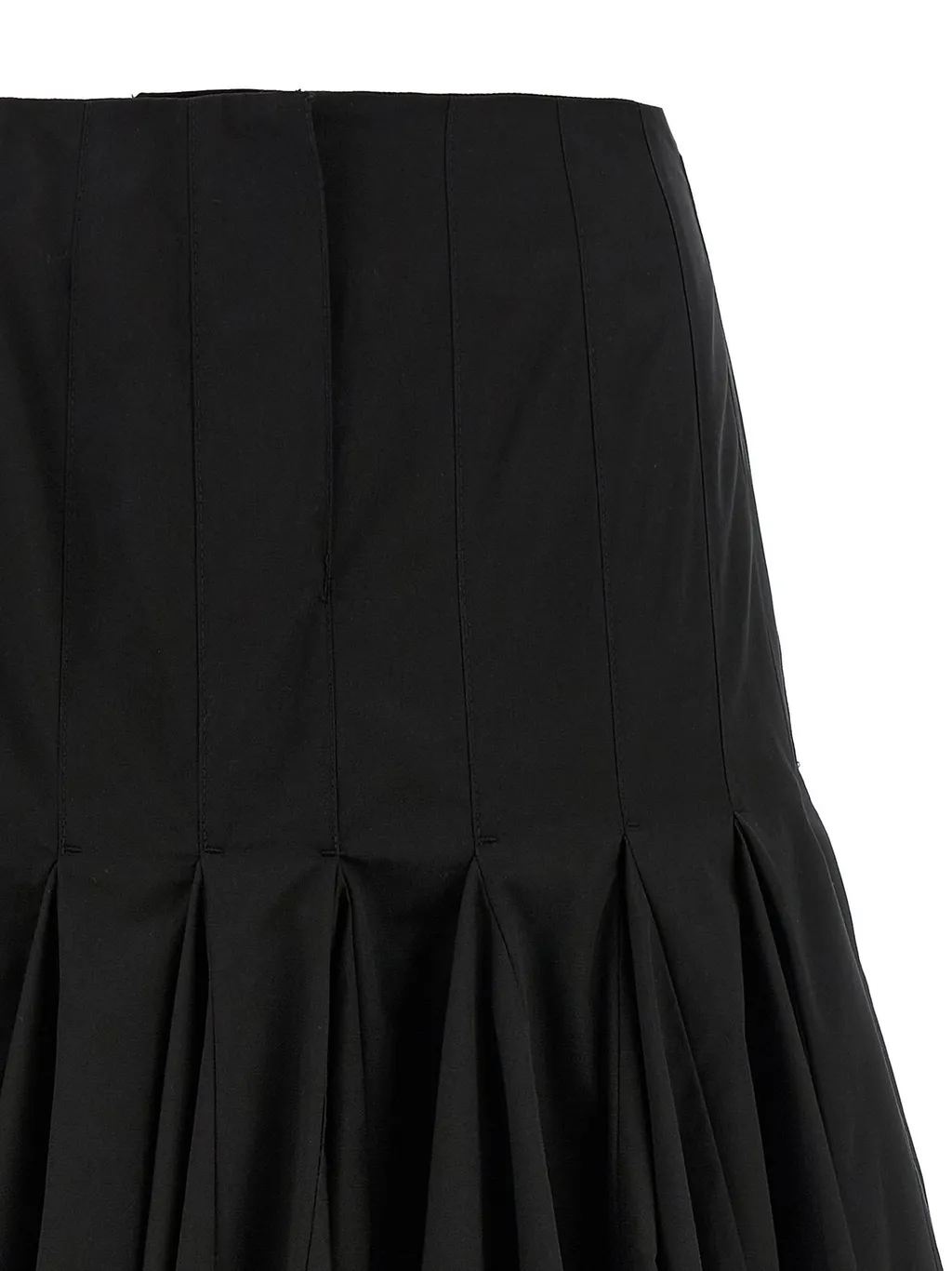 Pleated Maxi Skirt