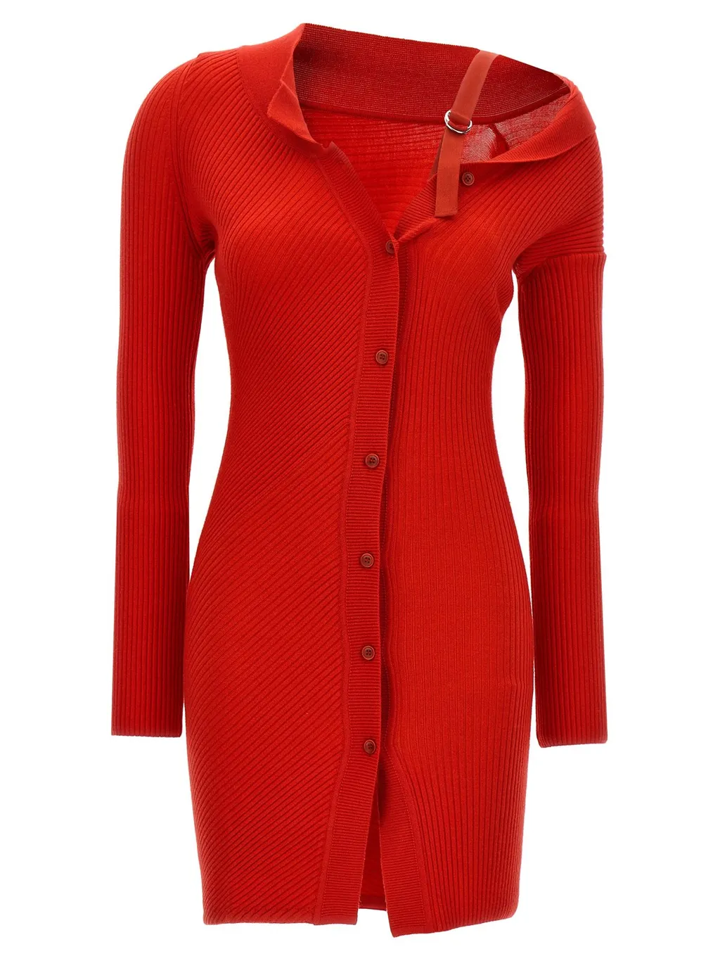 Ribbed Knit Dress