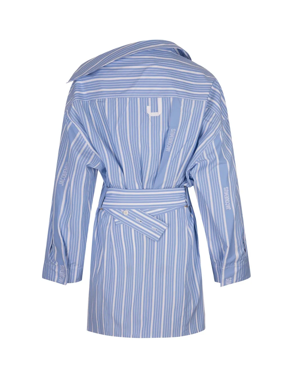 Striped Oversized Shirt Dress
