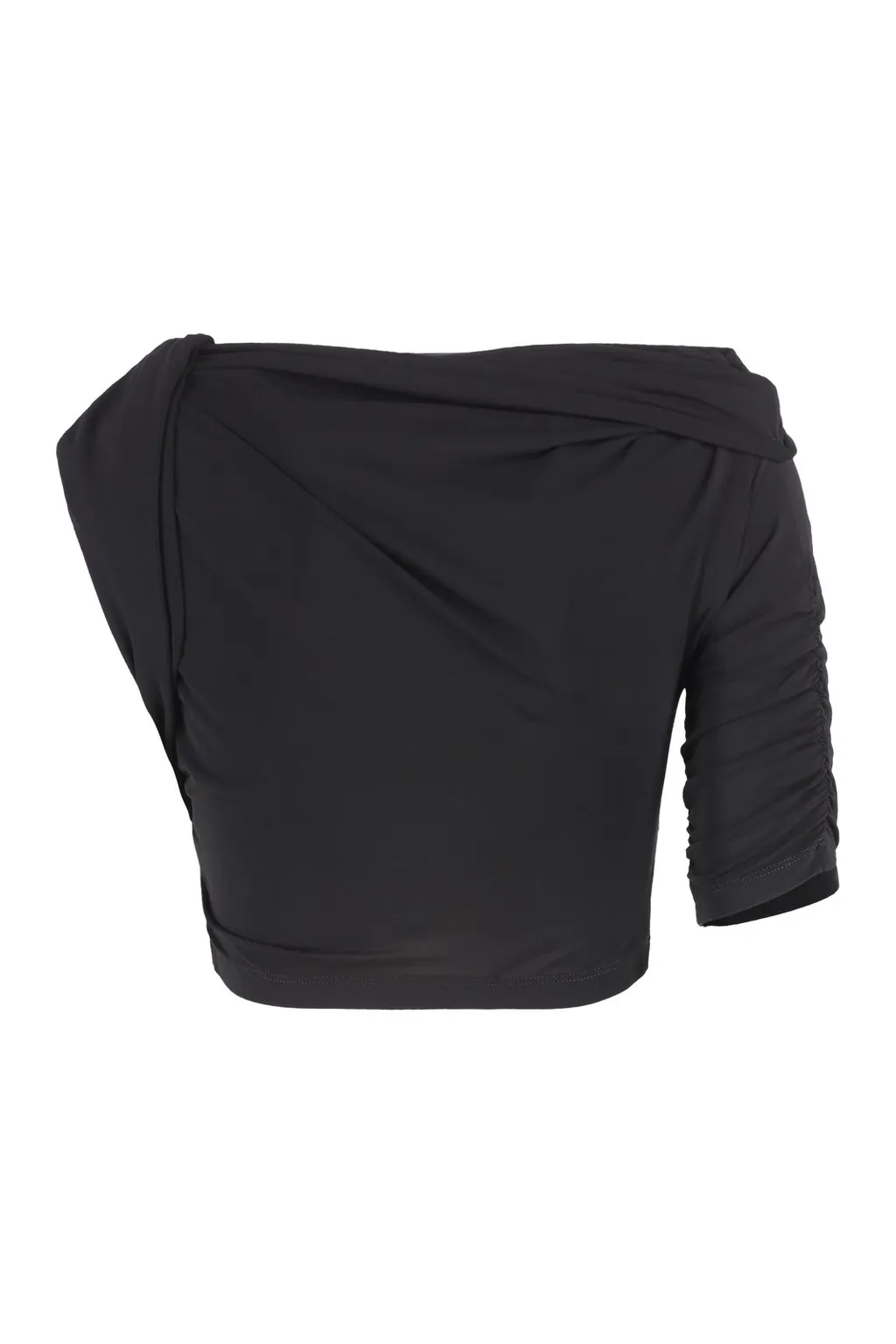 Asymmetric Ruched Top