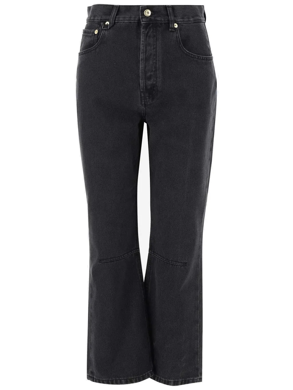 High-Waisted Flared Jeans