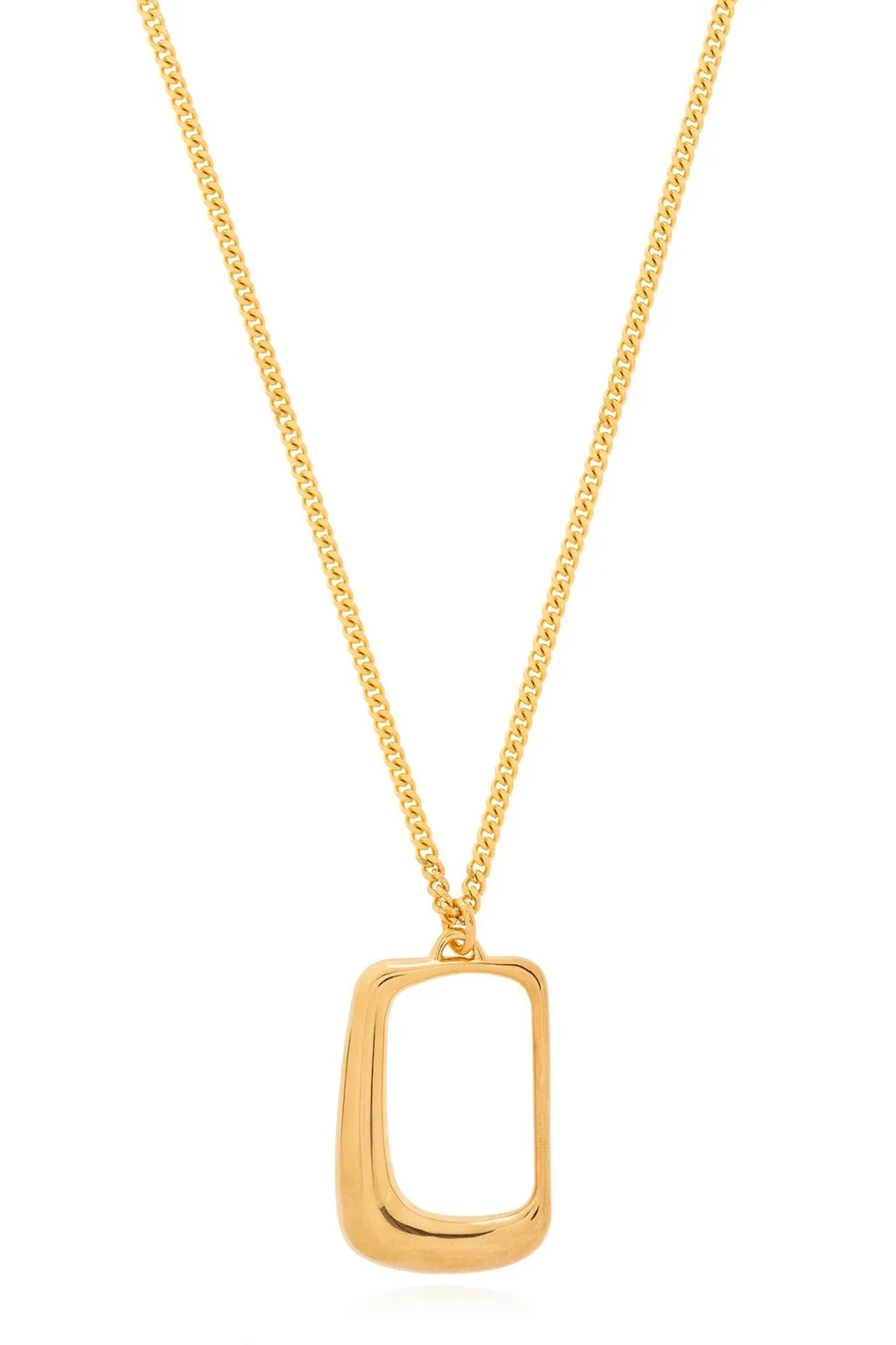 Rectangular Pendant Necklace