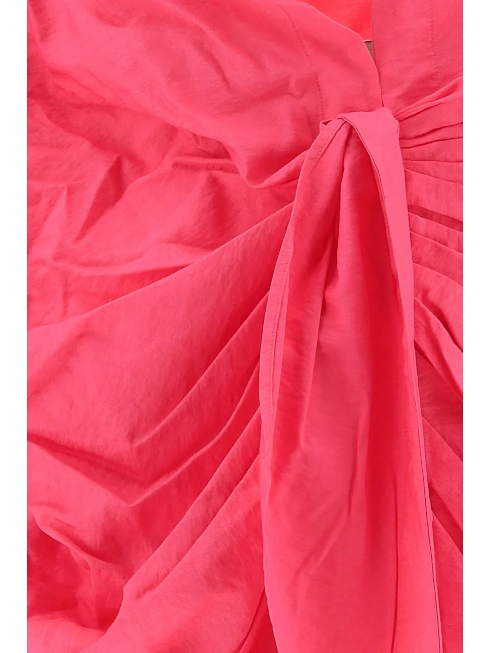 Ruched Shirt Dress