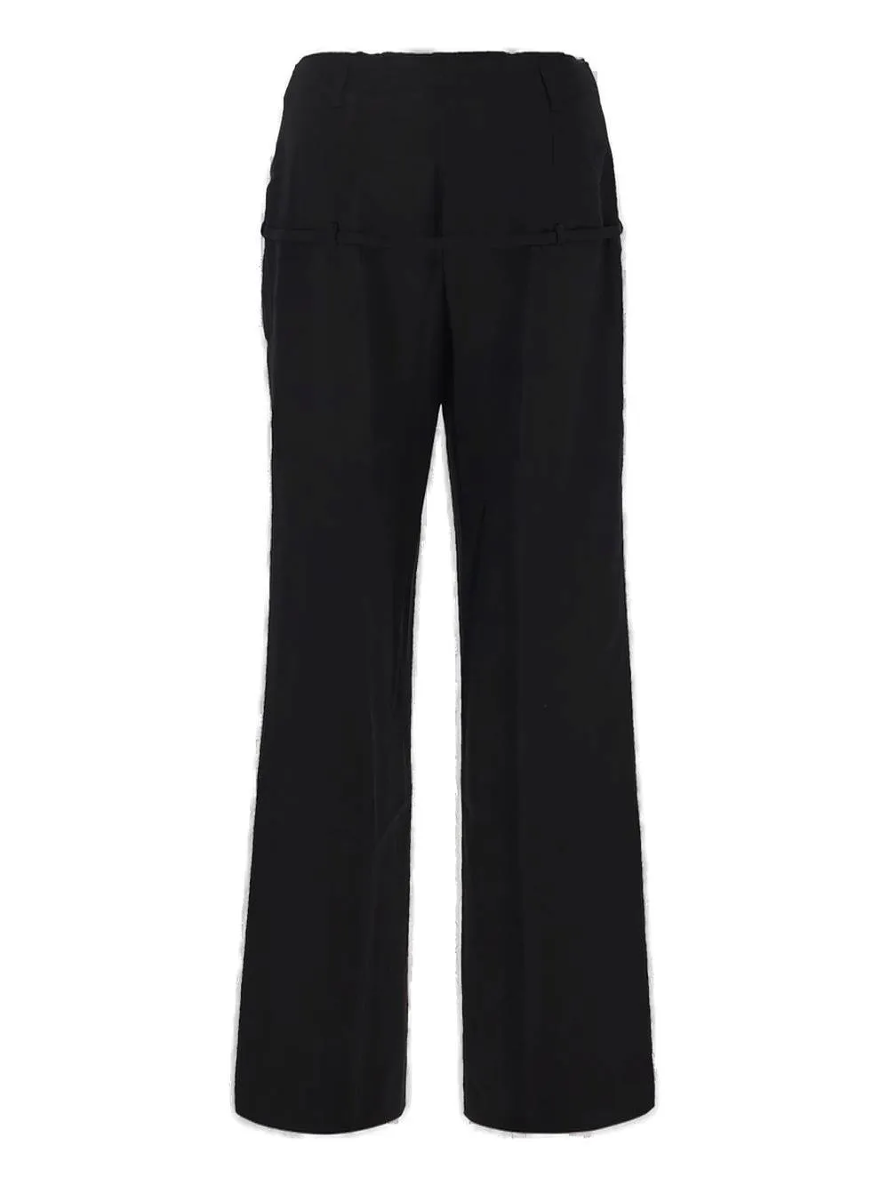 Wide-Leg Tailored Trousers