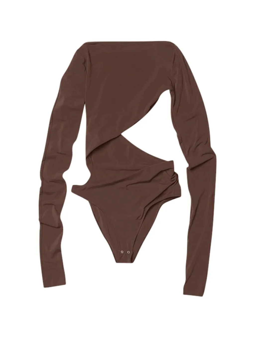 Asymmetric Cutout Bodysuit