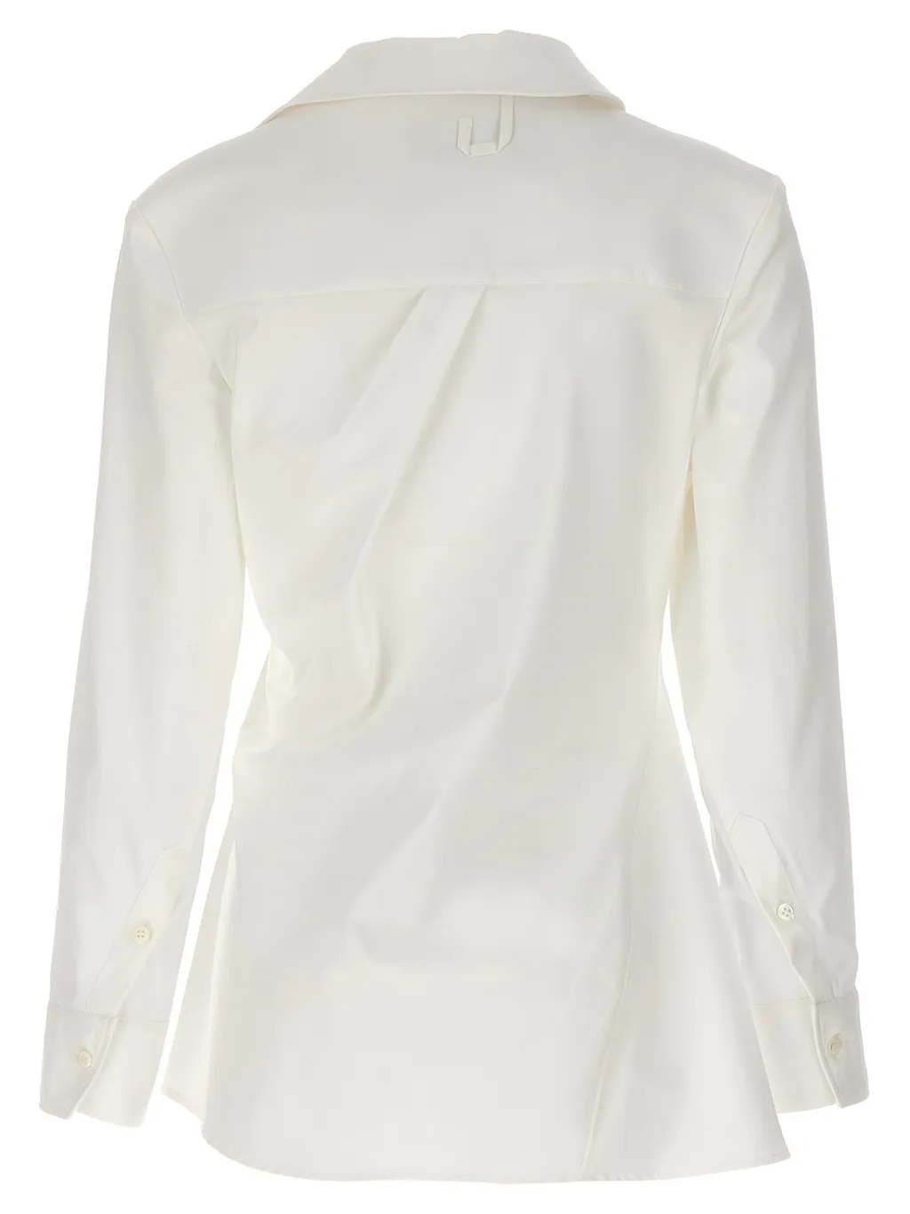 Asymmetric Poplin Shirt
