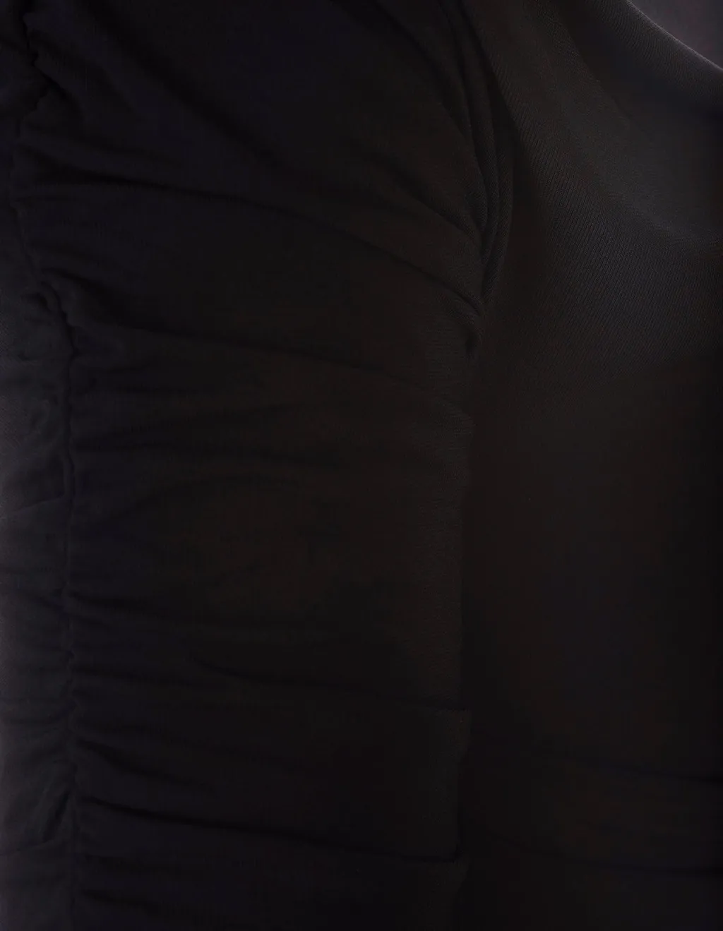 One-Shoulder Ruched Dress