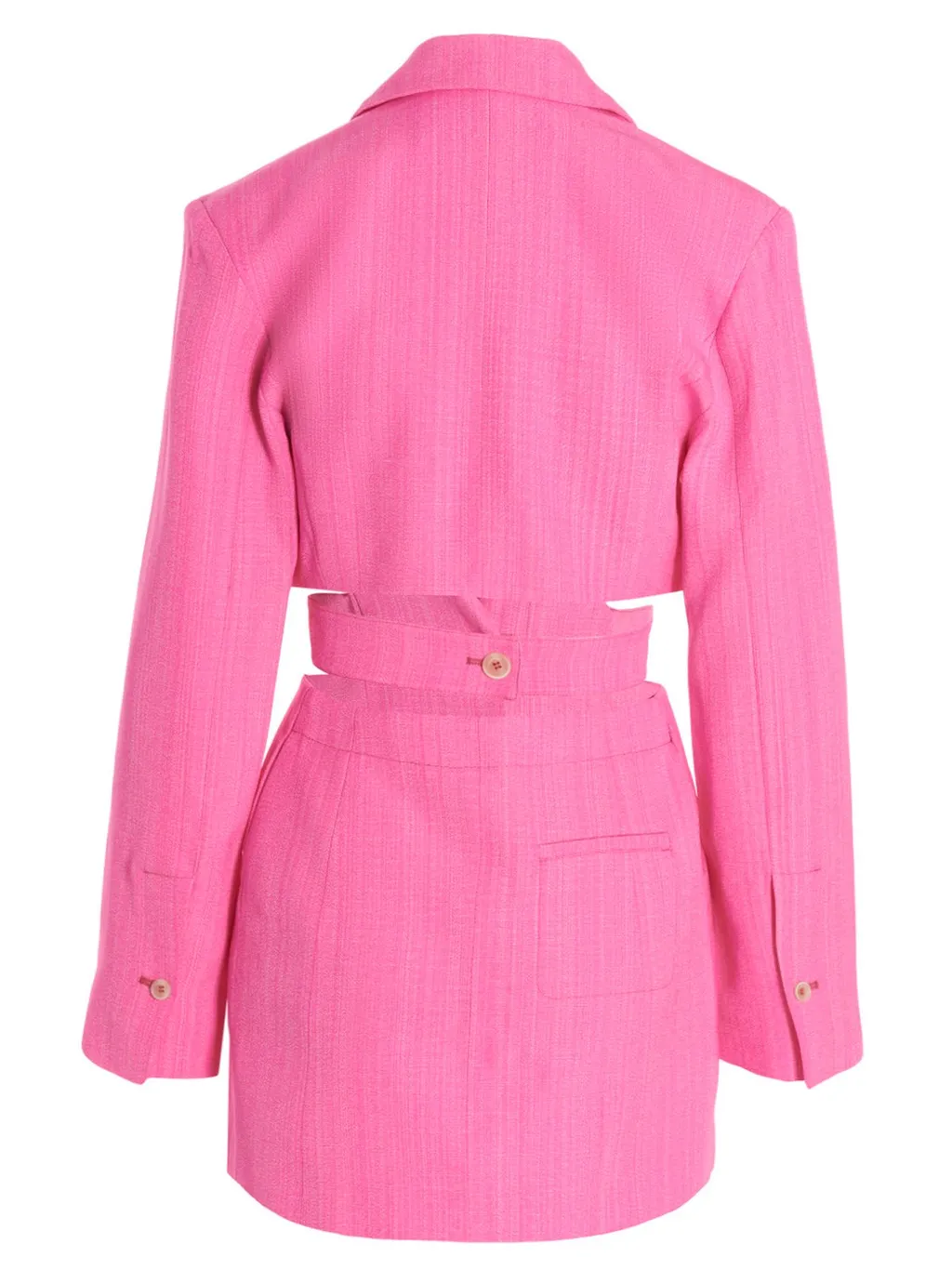Cut-Out Blazer Dress