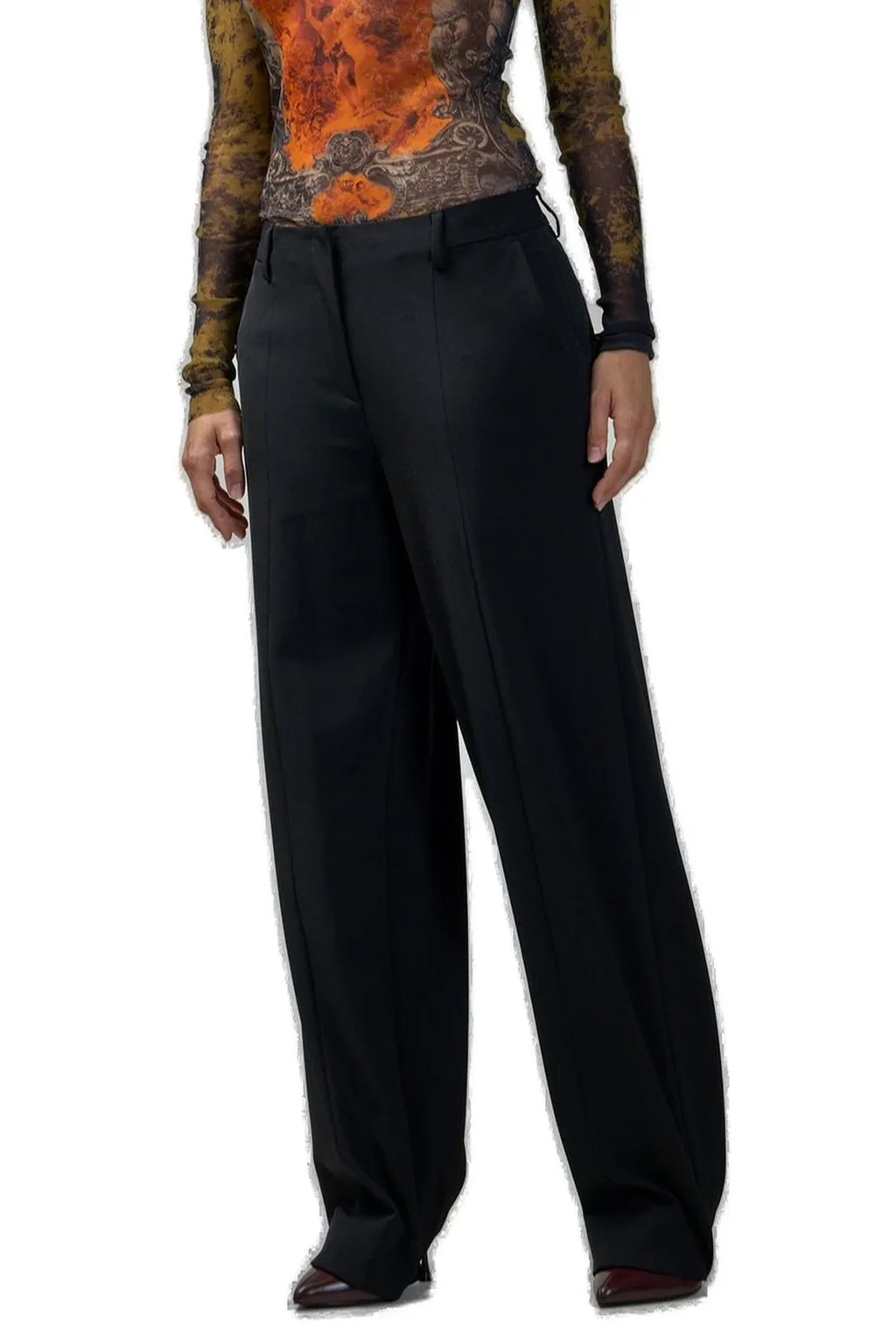 Wide-Leg Trousers
