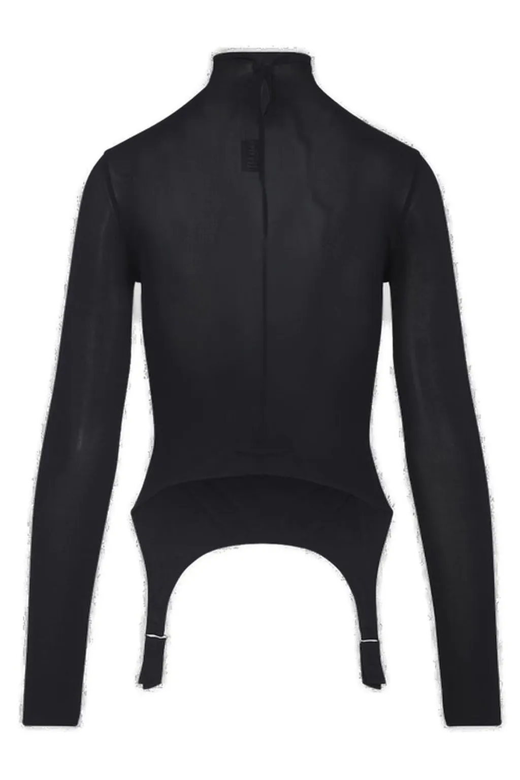 Sheer Turtleneck Bodysuit
