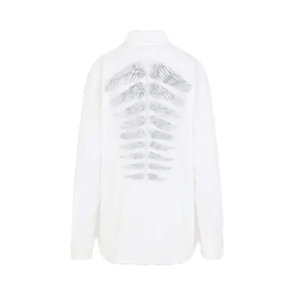 Embellished Cotton Poplin Shirt