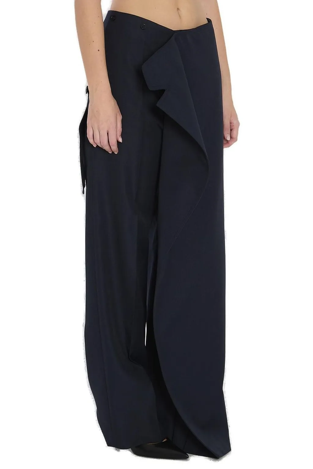 Asymmetric Wrap Skirt