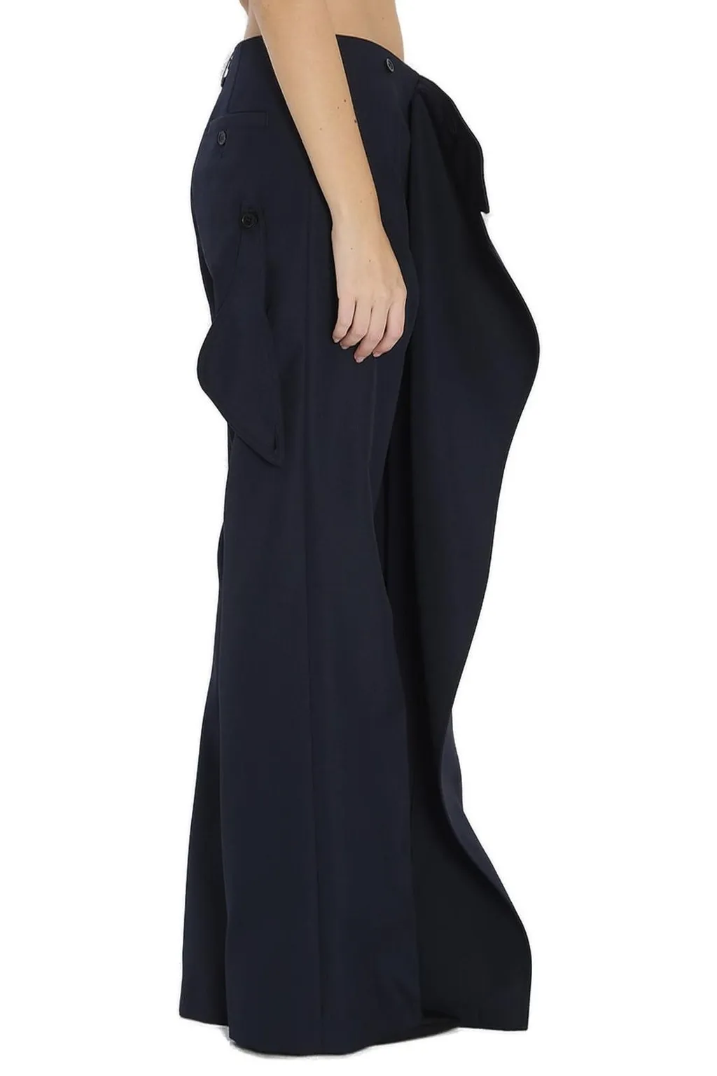Asymmetric Wrap Skirt