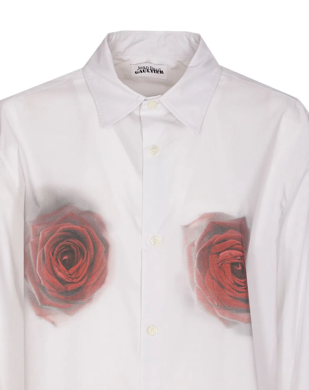 Shirt With Rose Print