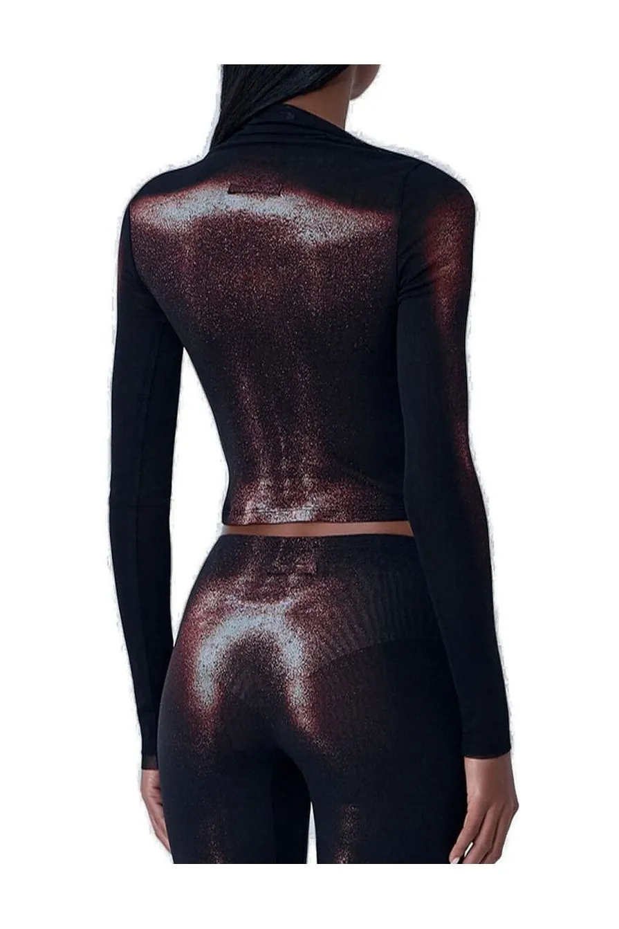 Long Sleeve Crop Top