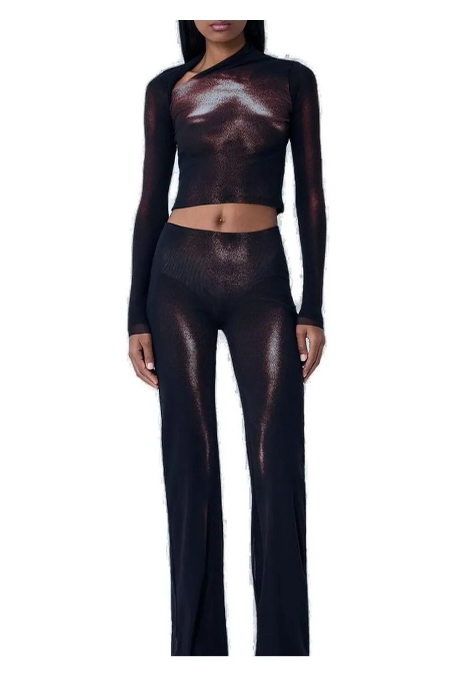 Long Sleeve Crop Top