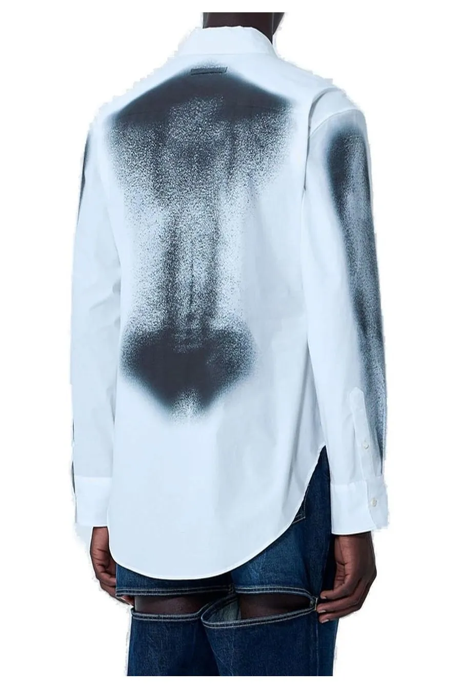 Printed Cotton Poplin Shirt