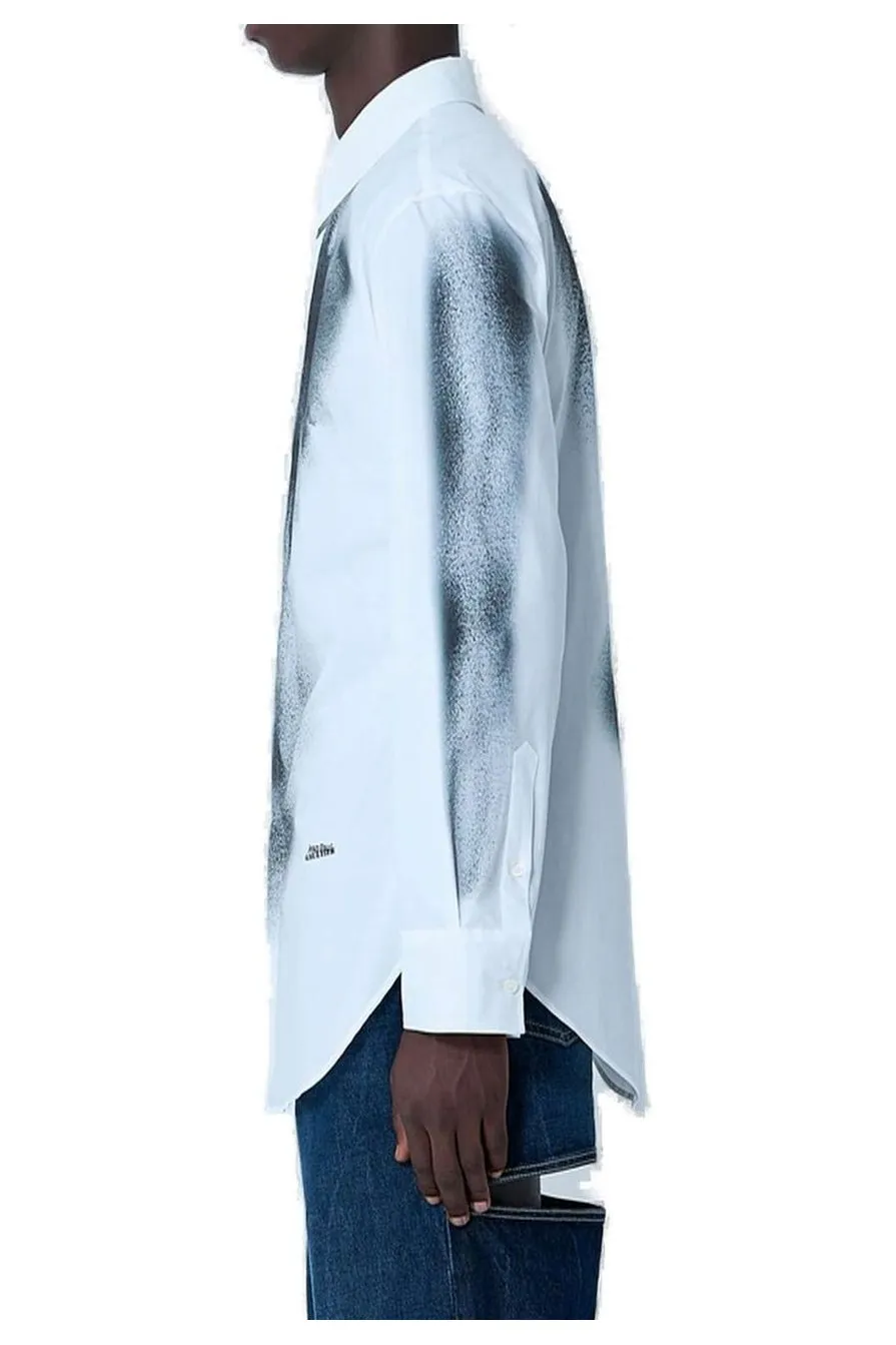 Printed Cotton Poplin Shirt
