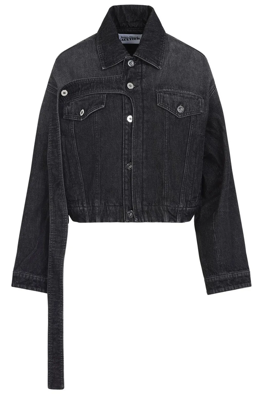 Denim Jacket With Belt
