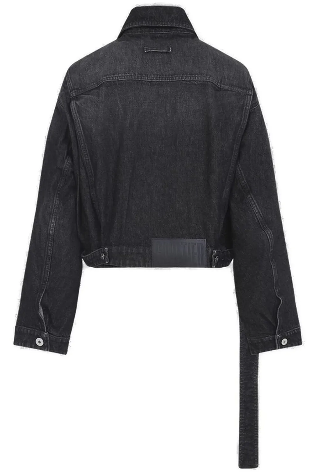 Denim Jacket With Belt