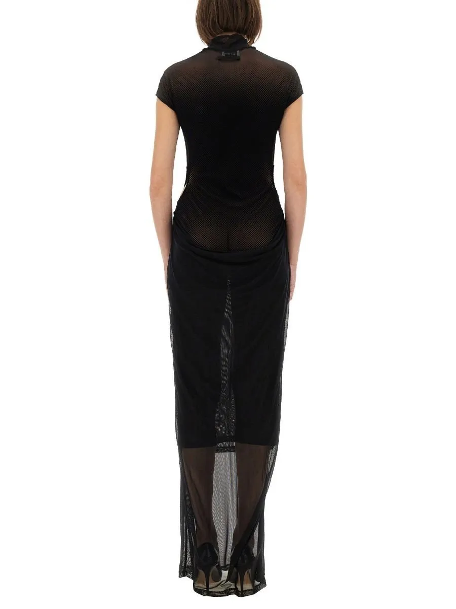 Mesh Maxi Dress