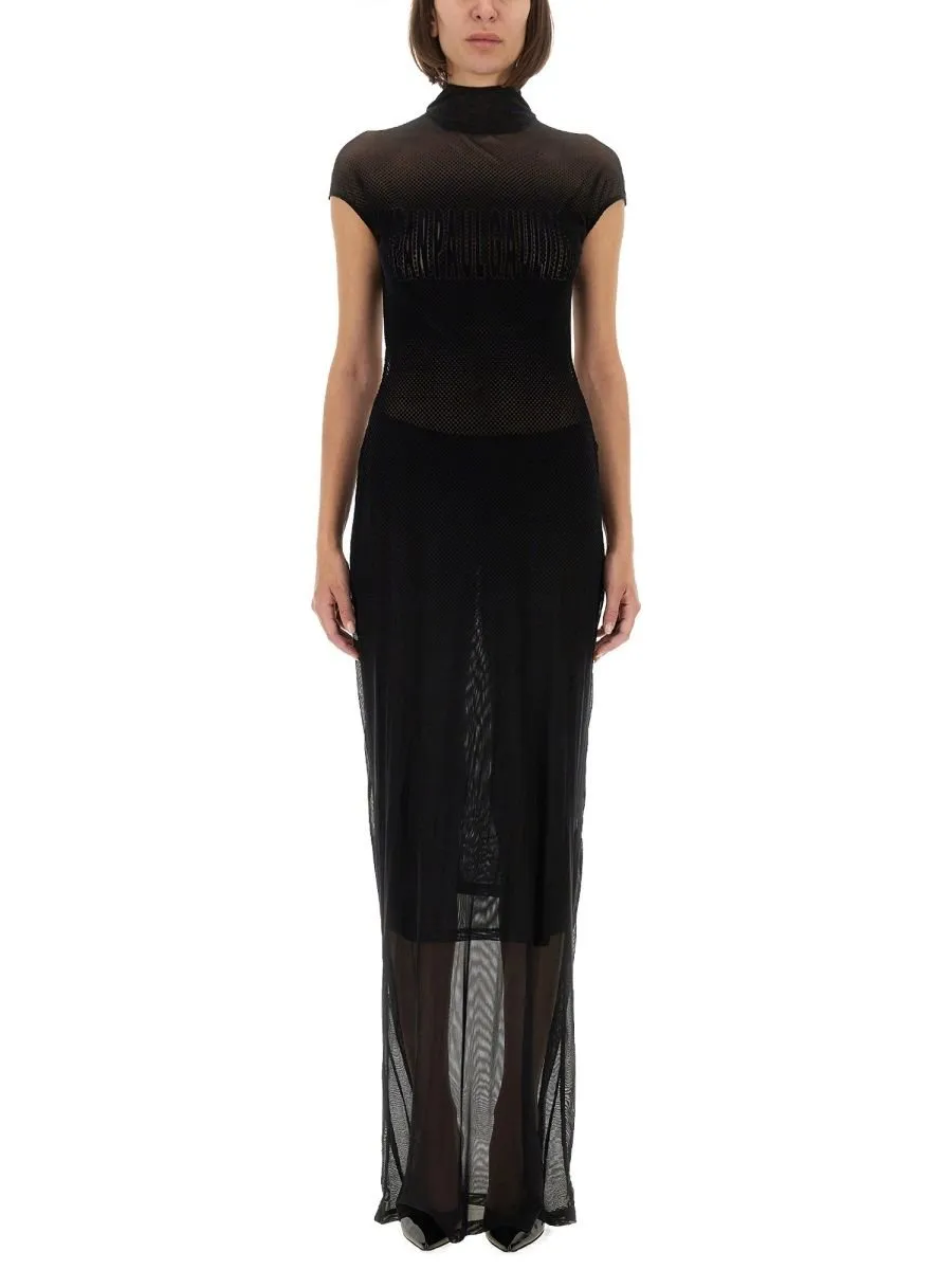 Mesh Maxi Dress