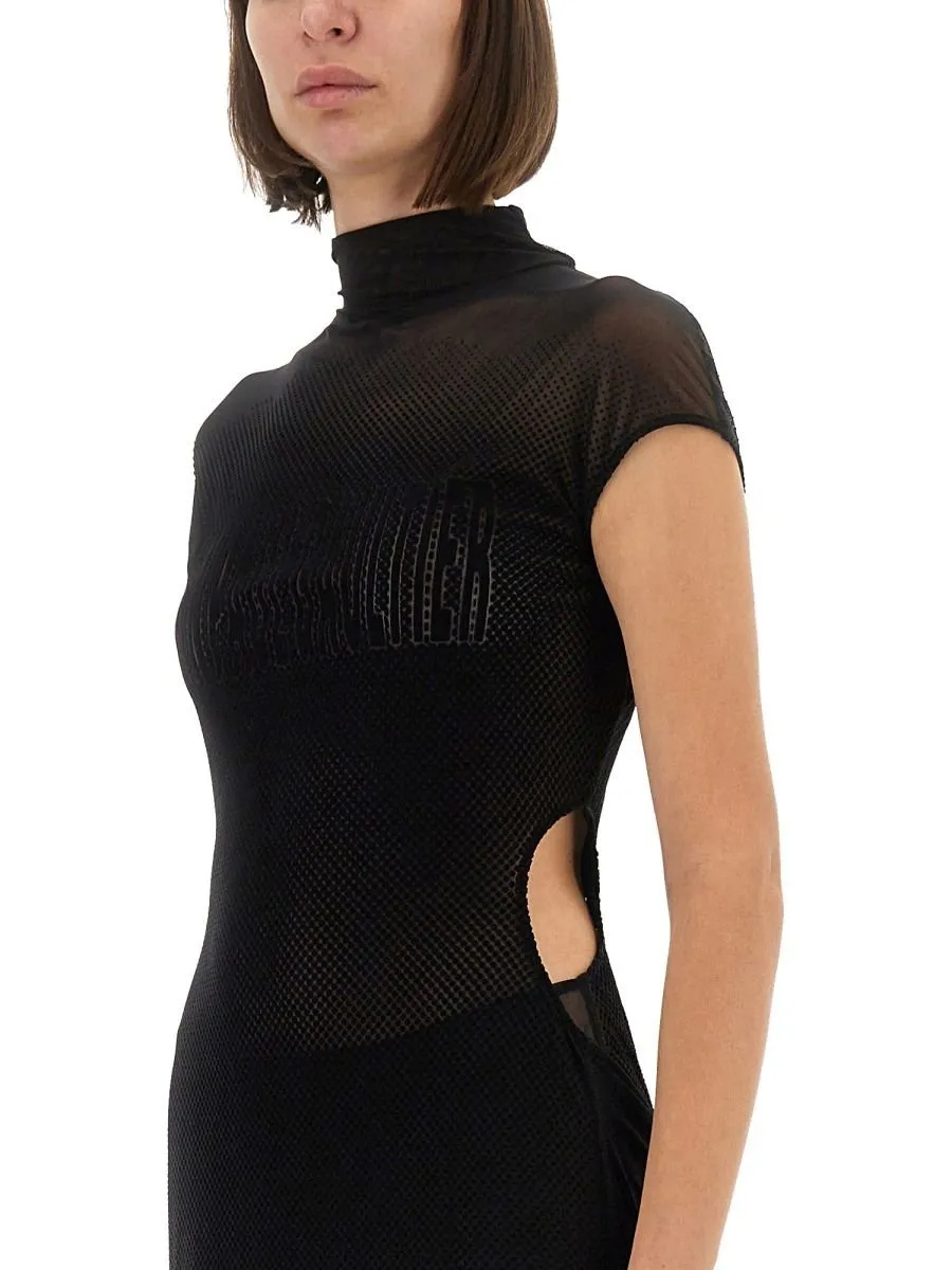 Mesh Maxi Dress