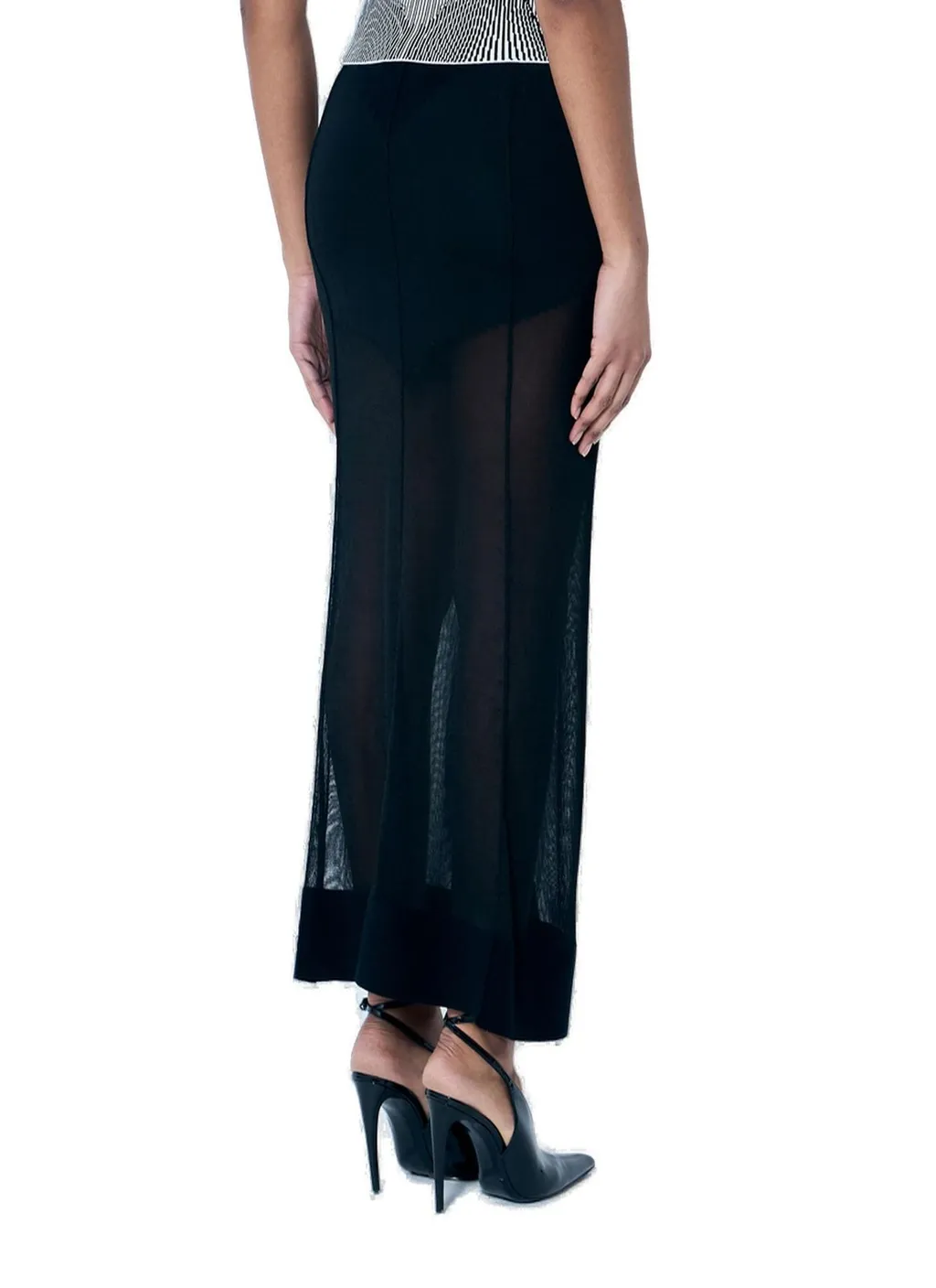 Sheer Maxi Skirt