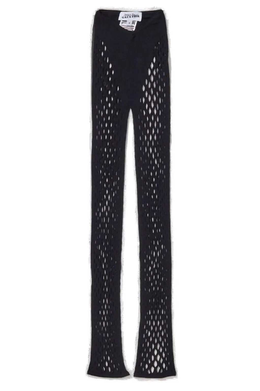 Fishnet Flared Trousers
