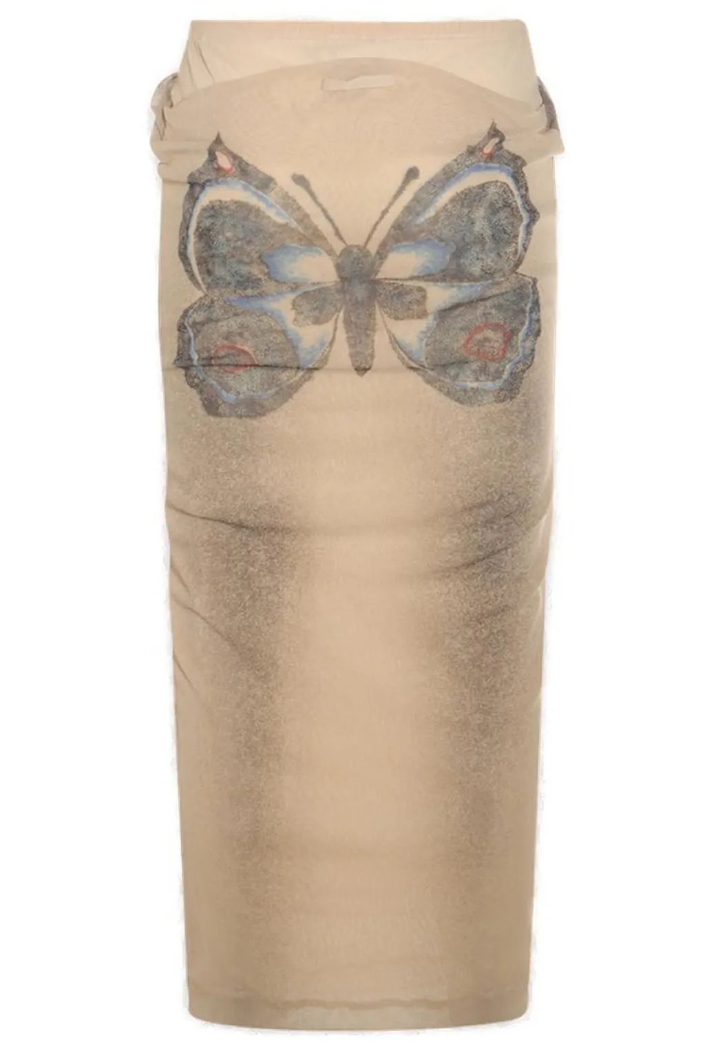 Printed Tulle Skirt
