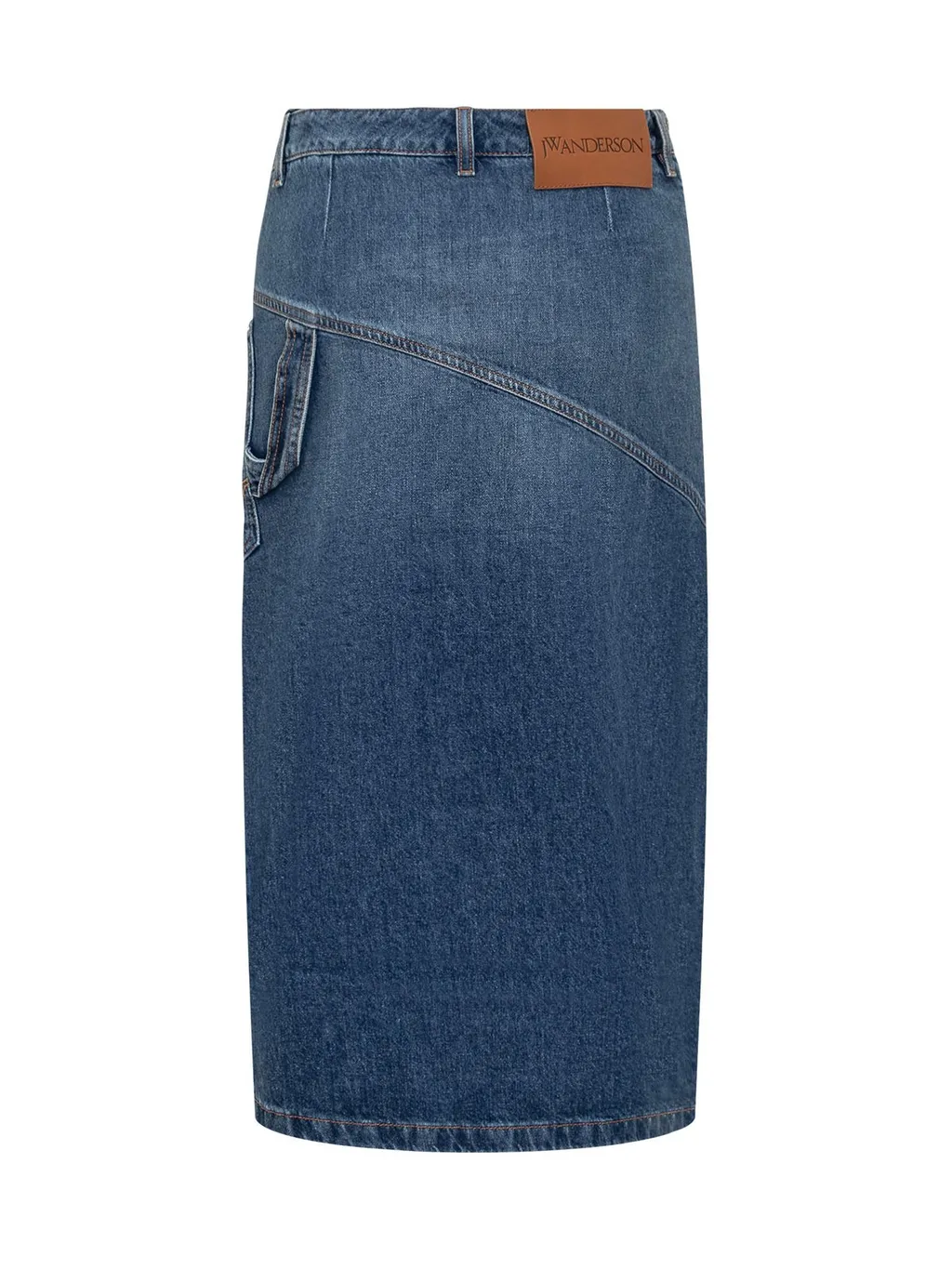 Denim Maxi Skirt