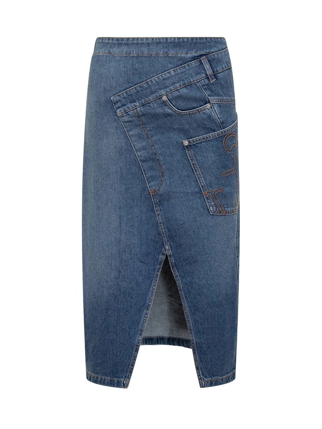 Denim Maxi Skirt