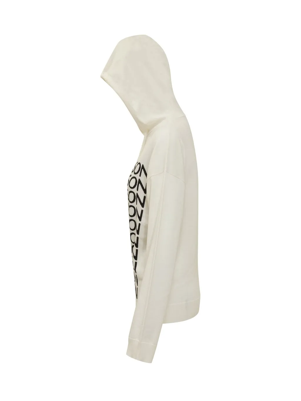 Logo Intarsia Knit Hoodie