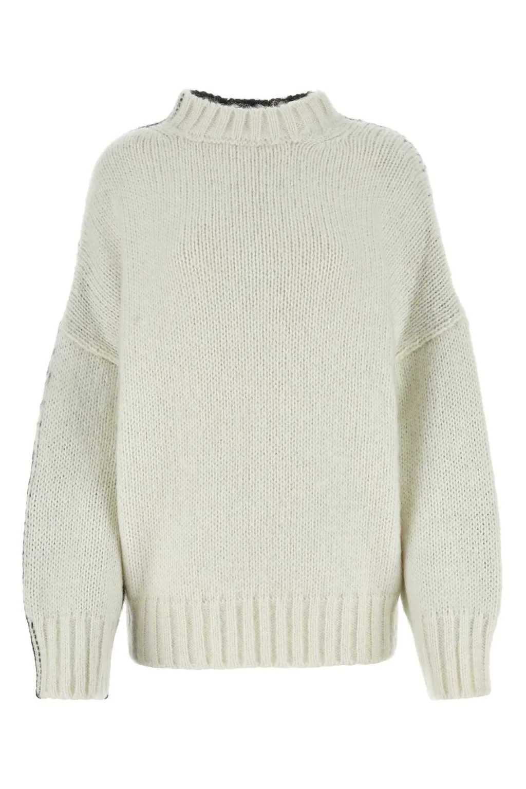 Mock Neck Knit Sweater