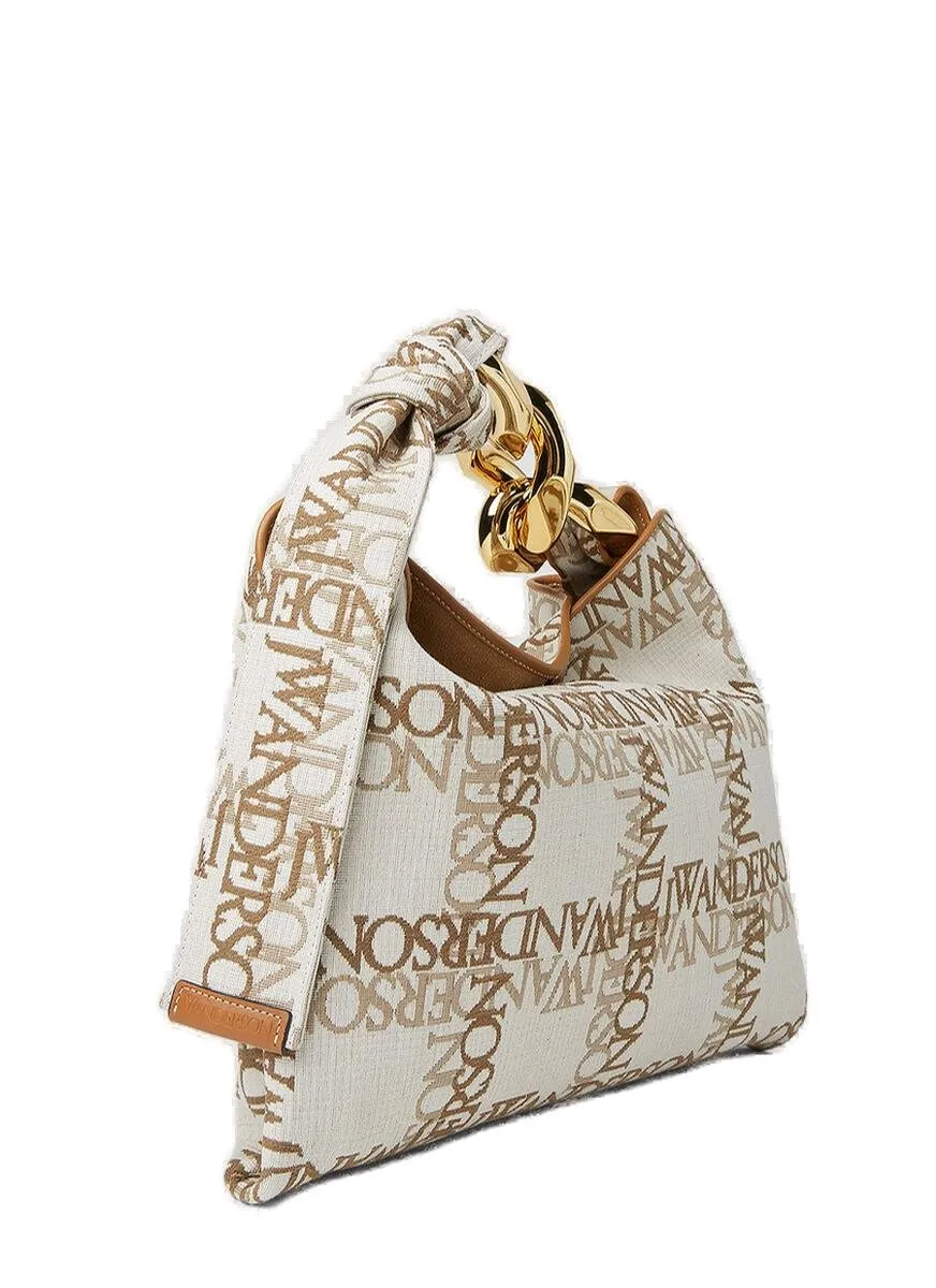 Logo Jacquard Shoulder Bag