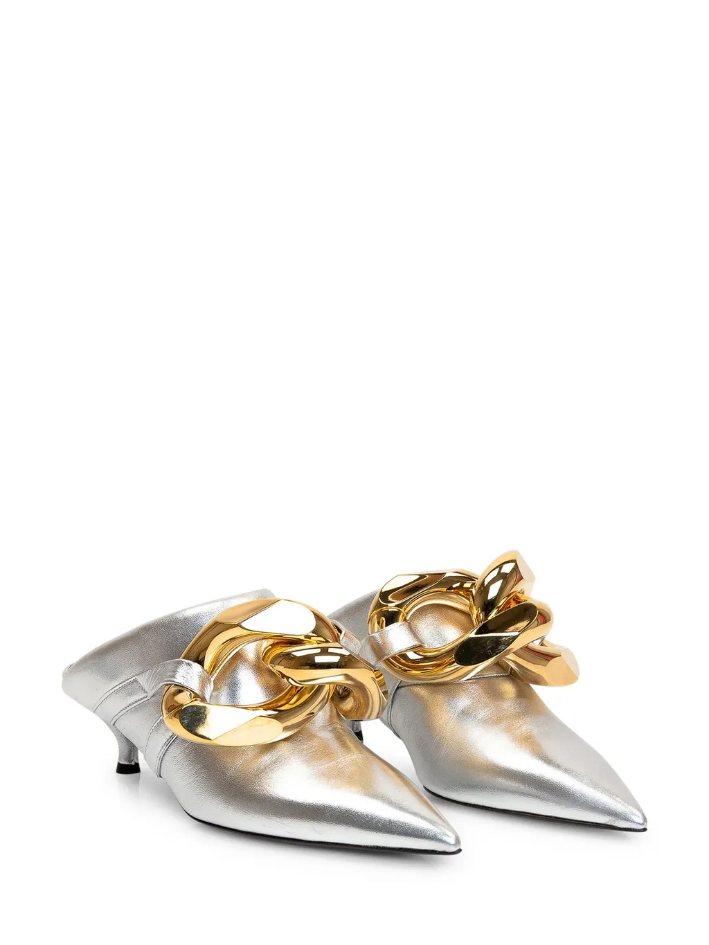 Mules With Chain Detail