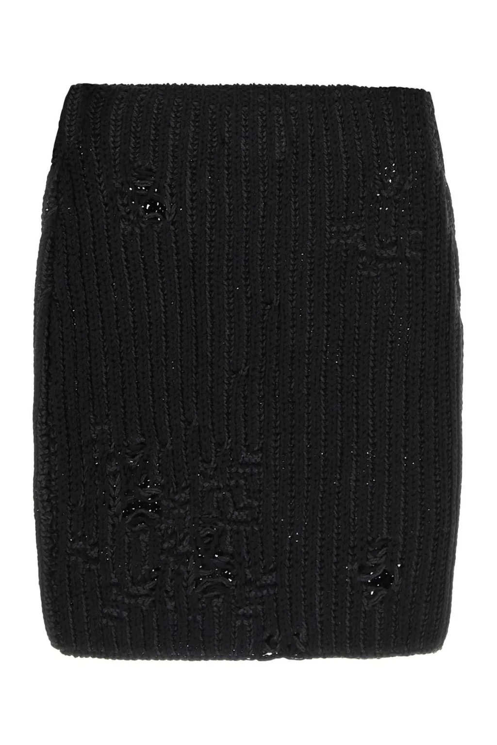Ribbed Knit Skirt
